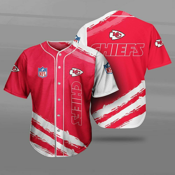 Kansas City Chiefs NFL Stitched Fashion Baseball Legend Jersey