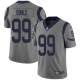 Los Angeles Rams #99 Aaron Donald Gray Men's Stitched NFL Limited Inverted Legend Jersey