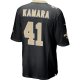 Men's New Orleans Saints Alvin Kamara Nike Black Game Jersey