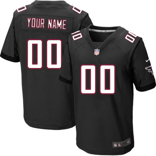 Nike Atlanta Falcons Customized Black Stitched Elite Men's NFL Jersey