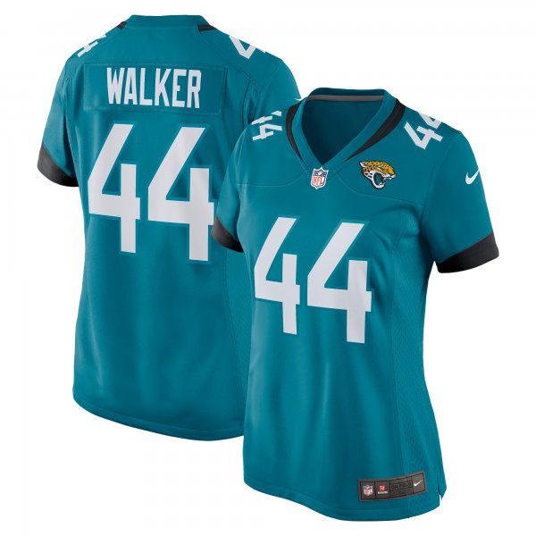 Women's Jacksonville Jaguars Travon Walker Nike Teal Player Jersey