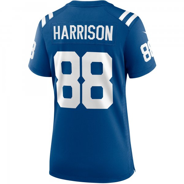 Women's Indianapolis Colts Marvin Harrison Nike Royal Game Retired Player Jersey