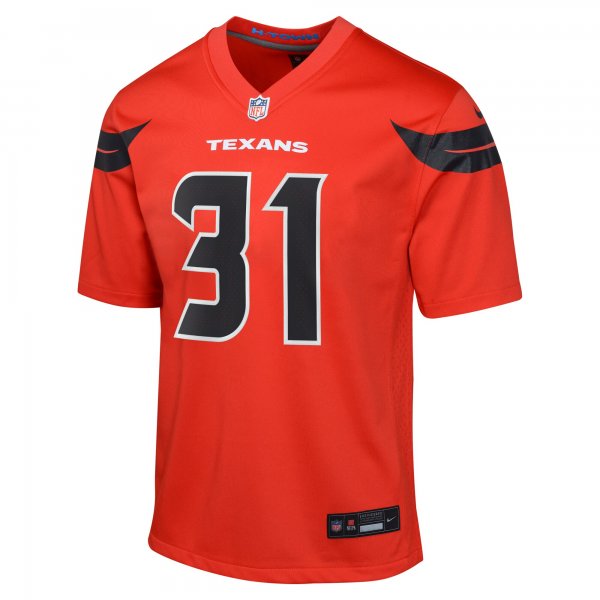 Youth Houston Texans Dameon Pierce Nike Red Alternate Game Jersey