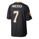 Men's New Orleans Saints Morten Andersen Mitchell & Ness Black Retired Player Legacy Replica Jersey