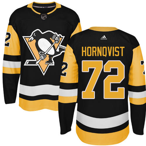 Adidas Pittsburgh Penguins #72 Patric Hornqvist Black Alternate Stitched NHL Jersey