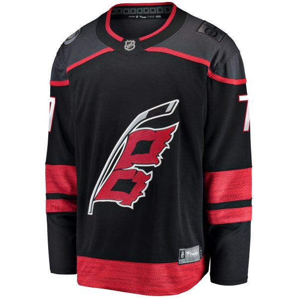 Men's Carolina Hurricanes Dmitry Orlov Fanatics Black Home Breakaway Jersey